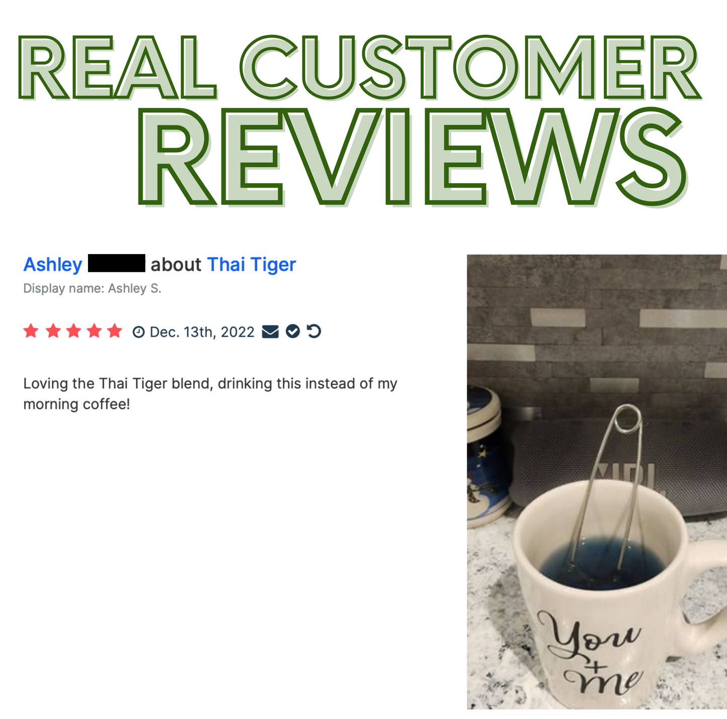 * Thai Tiger - Tea for Appetite Suppressant
