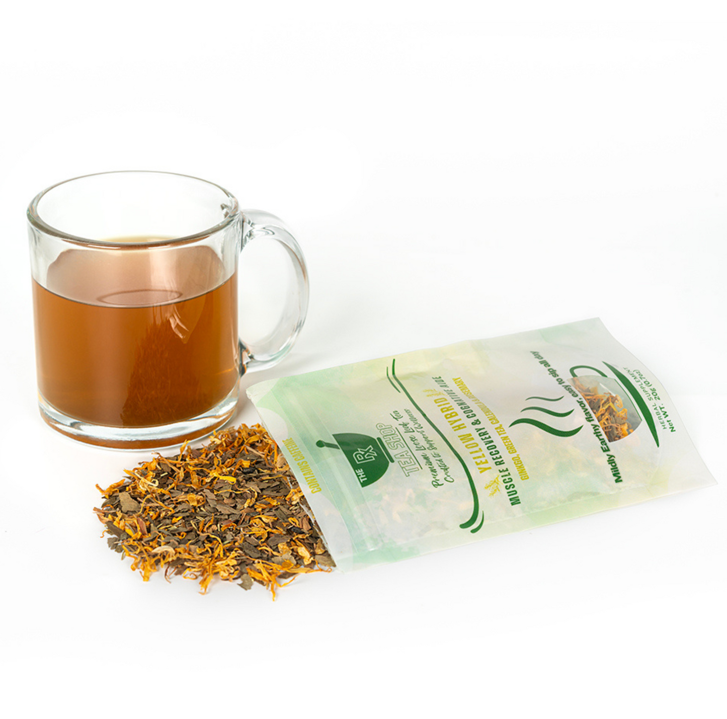 * Yellow Hybrid - Tea for Muscle Recovery and Cognitive Aide