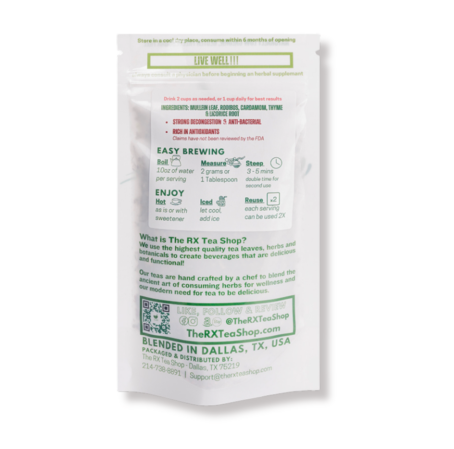 * Royal Dragon - Tea for Lung Cleanse