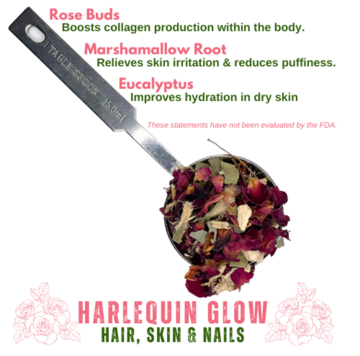 * Harlequin Glow - Tea for Hair, Skin & Nails
