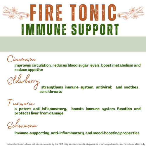 - Fire Tonic - Tea for Immune Support