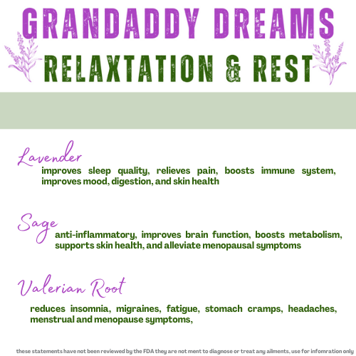- Grandaddy Dreams - Tea for Relaxation & Rest