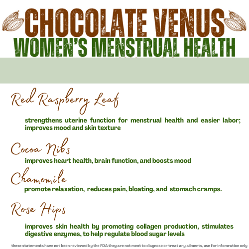 Image of ingerdient benefits for Chocolate Venus Tea